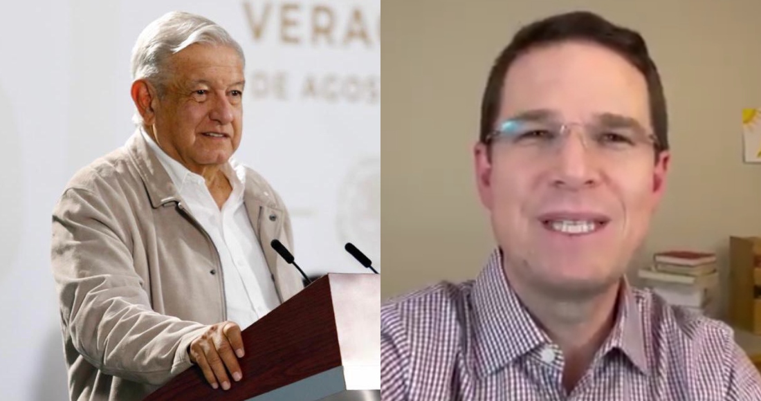 El Presidente Andrés Manuel López Obrador Y El Panista Ricardo Anaya