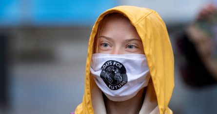 La activista medioambiental sueca Greta Thunberg.