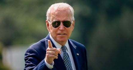 El Presidente de Estados Unidos, Joe Biden, fue registrado este martes a su llegada a la Casa Blanca, en Washington DC (EU).