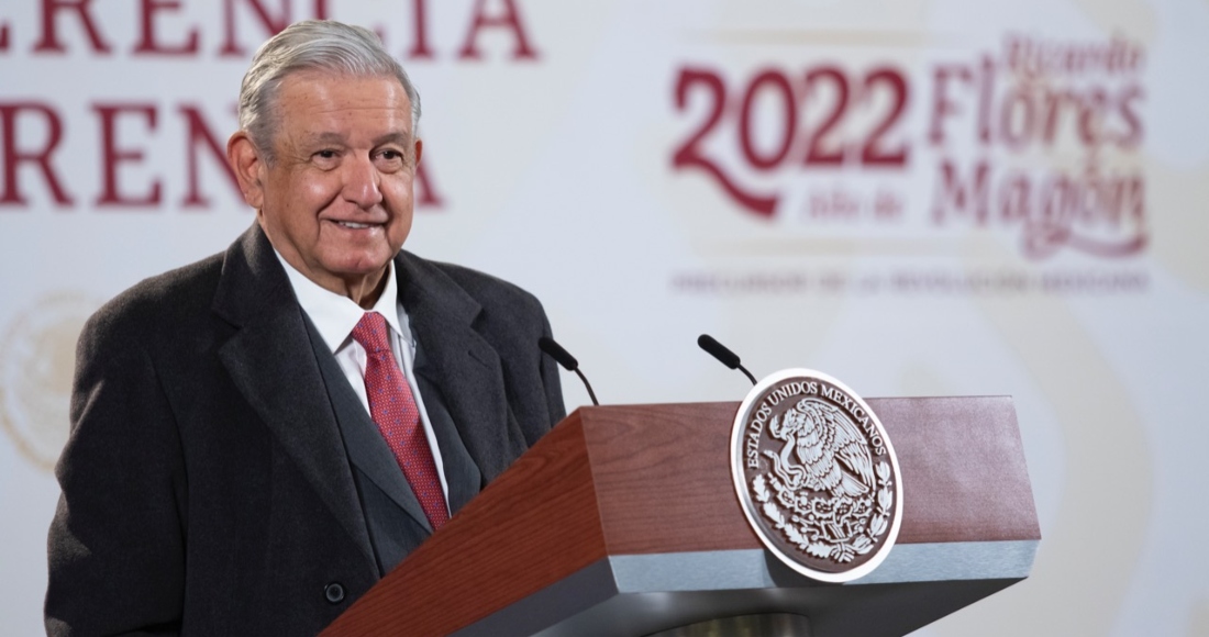 El Presidente Andrés Manuel López Obrador En Su Conferencia Desde Palacio Nacional