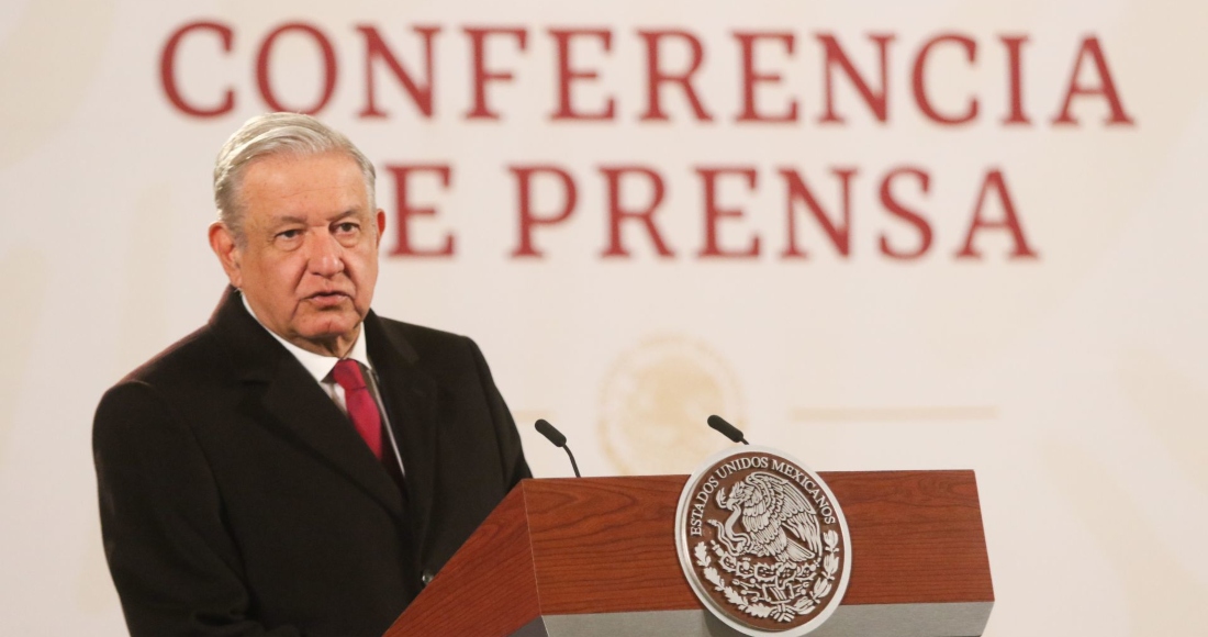 El Presidente Andrés Manuel López Obrador Durante Su Conferencia De Prensa De Este Lunes En Palacio Nacional