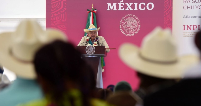 El Presidente Andrés Manuel López Obrador Encabeza Diálogo Con Los Pueblos Mazahua Otomí Y Población Indígena Migrante