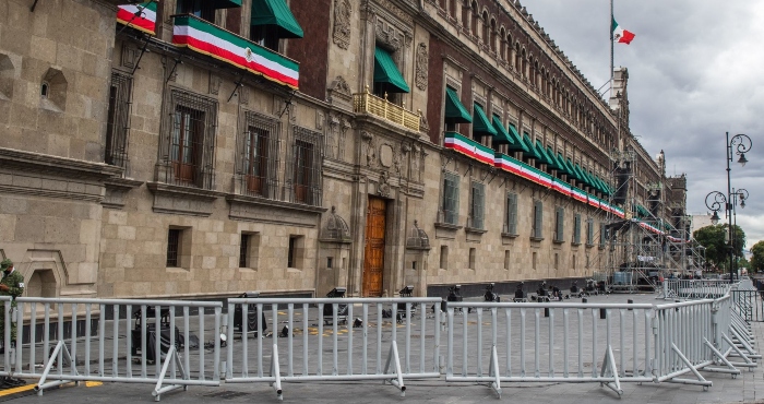 Palacio Nacional En La Ciudad De México