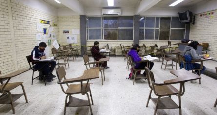 Reinicio de clases presenciales en Nuevo León.