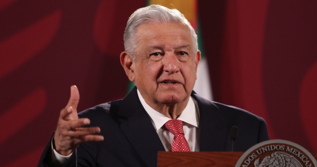 El Presidente Andrés Manuel López Obrador En Conferencia De Prensa En Palacio Nacional