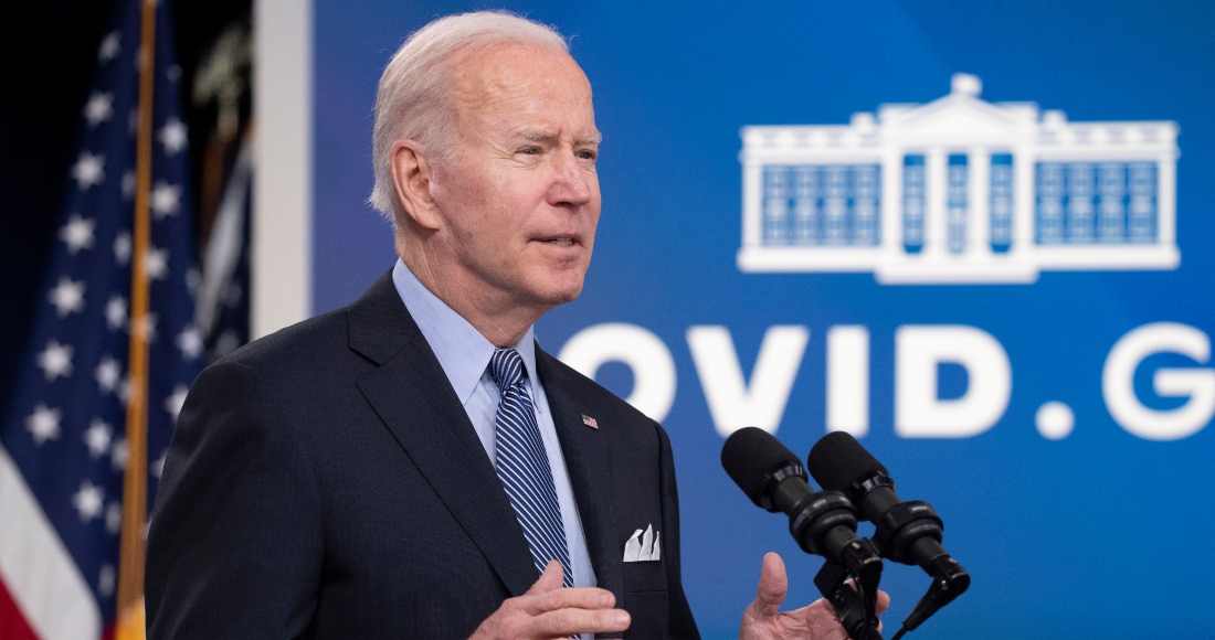 El Presidente De Estados Unidos Joe Biden Durante Un Discurso En La Casa Blanca En Washington El Marzo De