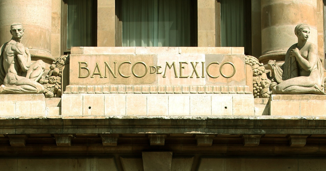 Fotografía De Archivo De Una Vista General Del Edificio Central Del Banco De México banxico En Ciudad De México