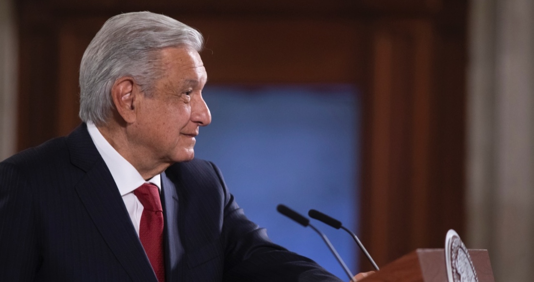 El Presidente Andrés Manuel López Obrador En Conferencia Desde Palacio Nacional