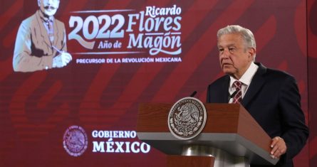 Andrés Manuel López Obrador, Presidente de México, en conferencia de prensa este lunes.