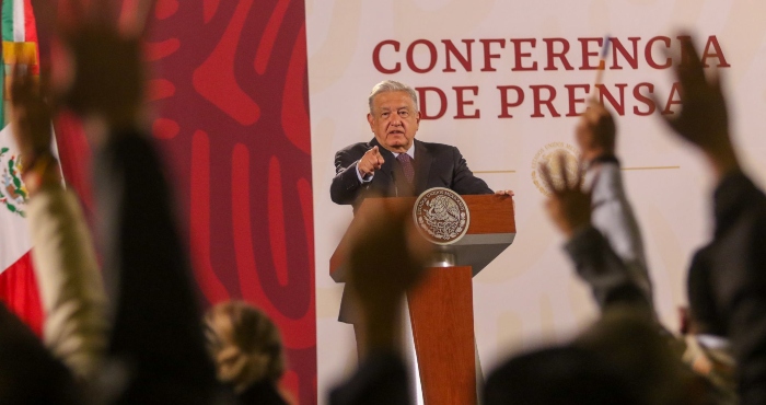 El Presidente Andrés Manuel López Obrador