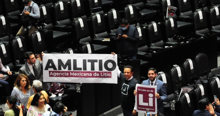 Sesión Ordinaria En La Cámara De Diputados Donde Se Discute La Aprobación De La Ley Minera Enviada Por El Ejecutivo Luego Que El Día De Ayer La Oposición Evitará Que La Reforma Eléctrica Fuera Aprobada