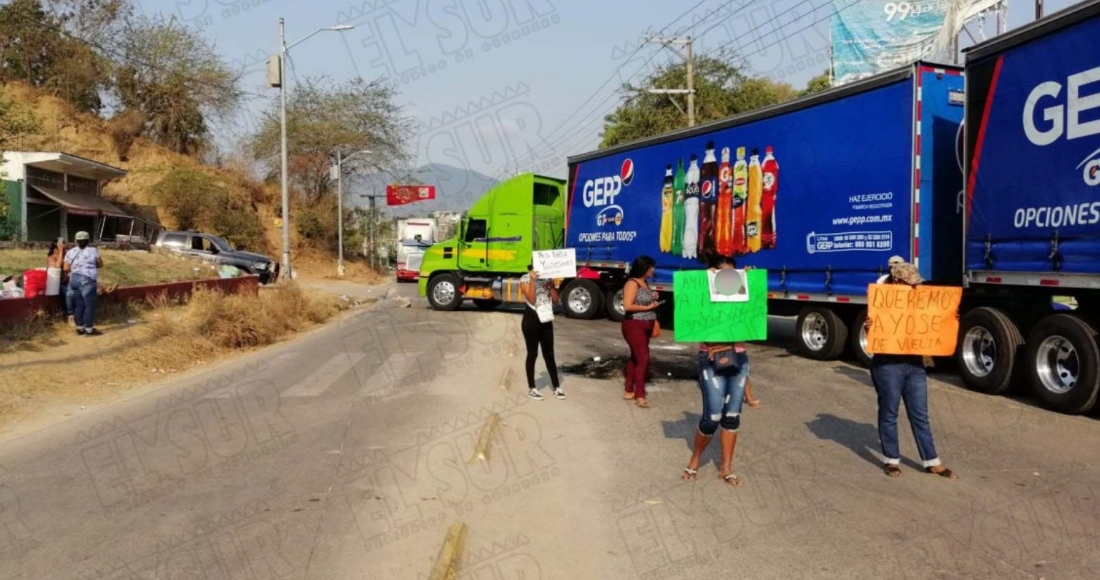 Bloqueo En Acapulco Guerrero Para Exigir La Localización De Yoseline Quien Fue Raptada El Pasado Viernes