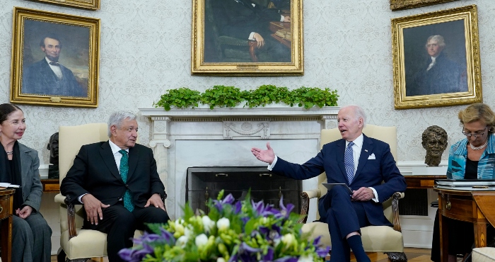 cuando López Obrador Llevaba a Joe Biden Algunas Ideas Para La Inflación La Crisis De Mano De Obra O La De Seguridad Y Migración En Realidad Planteaba Algo Más De Fondo Que Viene Repitiendo Día Y Noche Desde Que Alcanzó La Presidencia La Necesidad De Una Mayor Integración Regional Para Enfrentar Problemas Comunes Que Tienen Consecuencias Compartidas