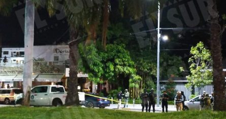 El presidente de la Asociación de Bares y Discotecas de la Costera, Jesús Rivera Rojas, fue asesinado a balazos en la avenida.