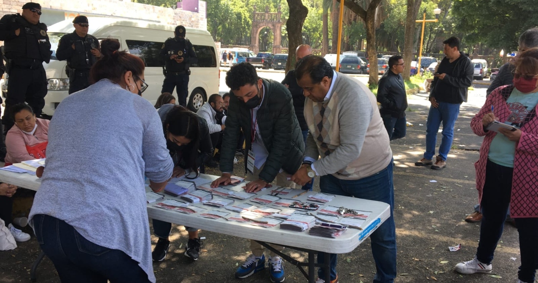 Conteo De Votos De La Elección Interna De Morena Desde Tlatelolco En La Ciudad De México