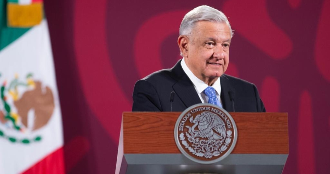 El Presidente Andrés Manuel López Obrador En Conferencia De Prensa Desde Palacio Nacional