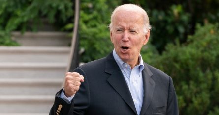 El Presidente Joe Biden en la Casa Blanca en Washington el 7 de agosto del 2022.