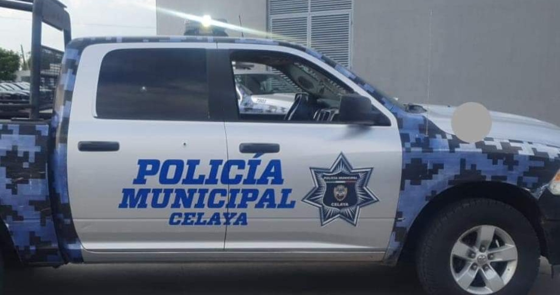 Patrulla De La Policía Municipal De Celaya Guanajuato