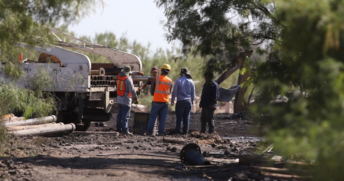 Octavo Día De Trabajos Para El Rescate De Los Mineros Atrapados En El Pozo De Carbón el Pinabete En Sabinas Coahuila De Zaragoza